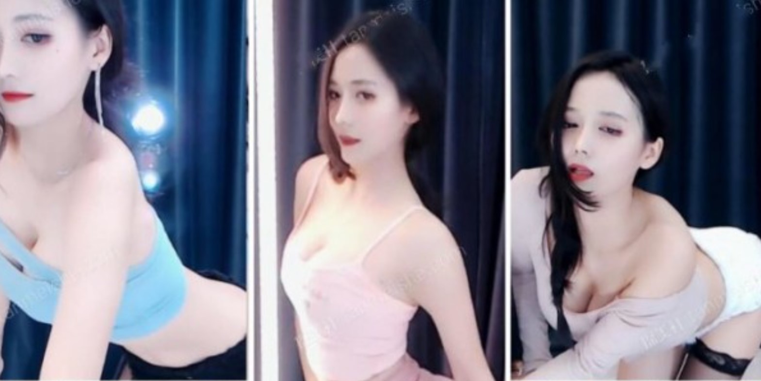 【斗鱼主播】奶一口阿玉 深沟搓灯短裤合集[64V/5.28G]