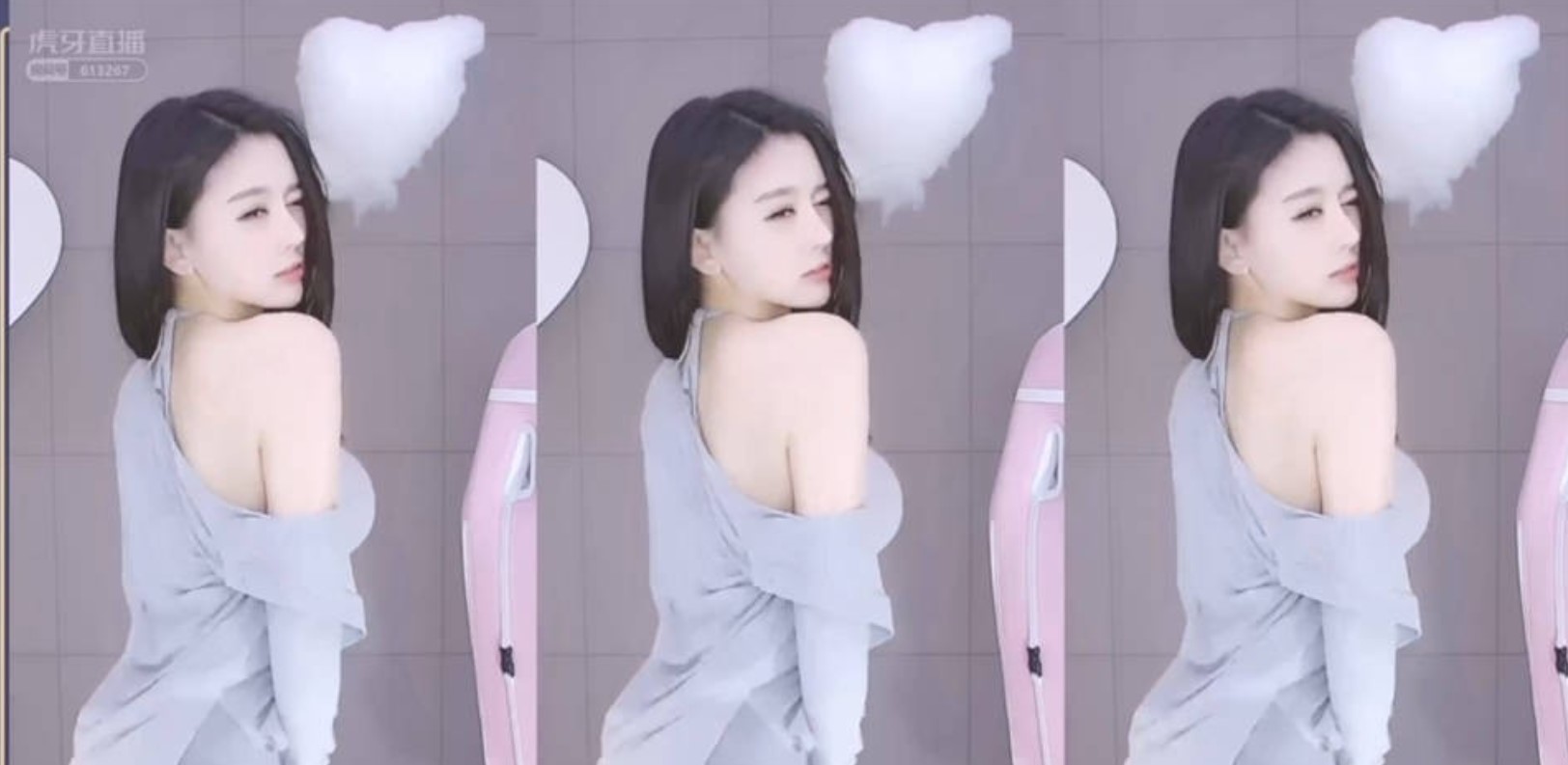 【虎牙重磅】嘉易小蝶儿 含直播间跳舞翻车一部[4V/317M]
