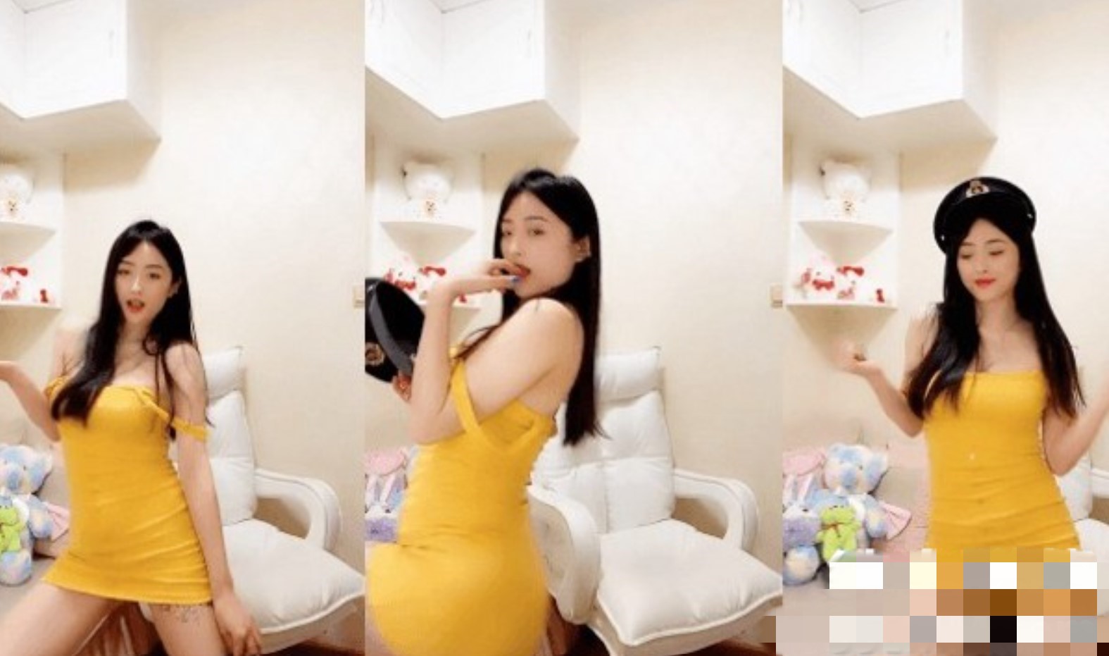 花椒丨妖凌凌 超美女神 短裙热舞整活  [1V/114M]