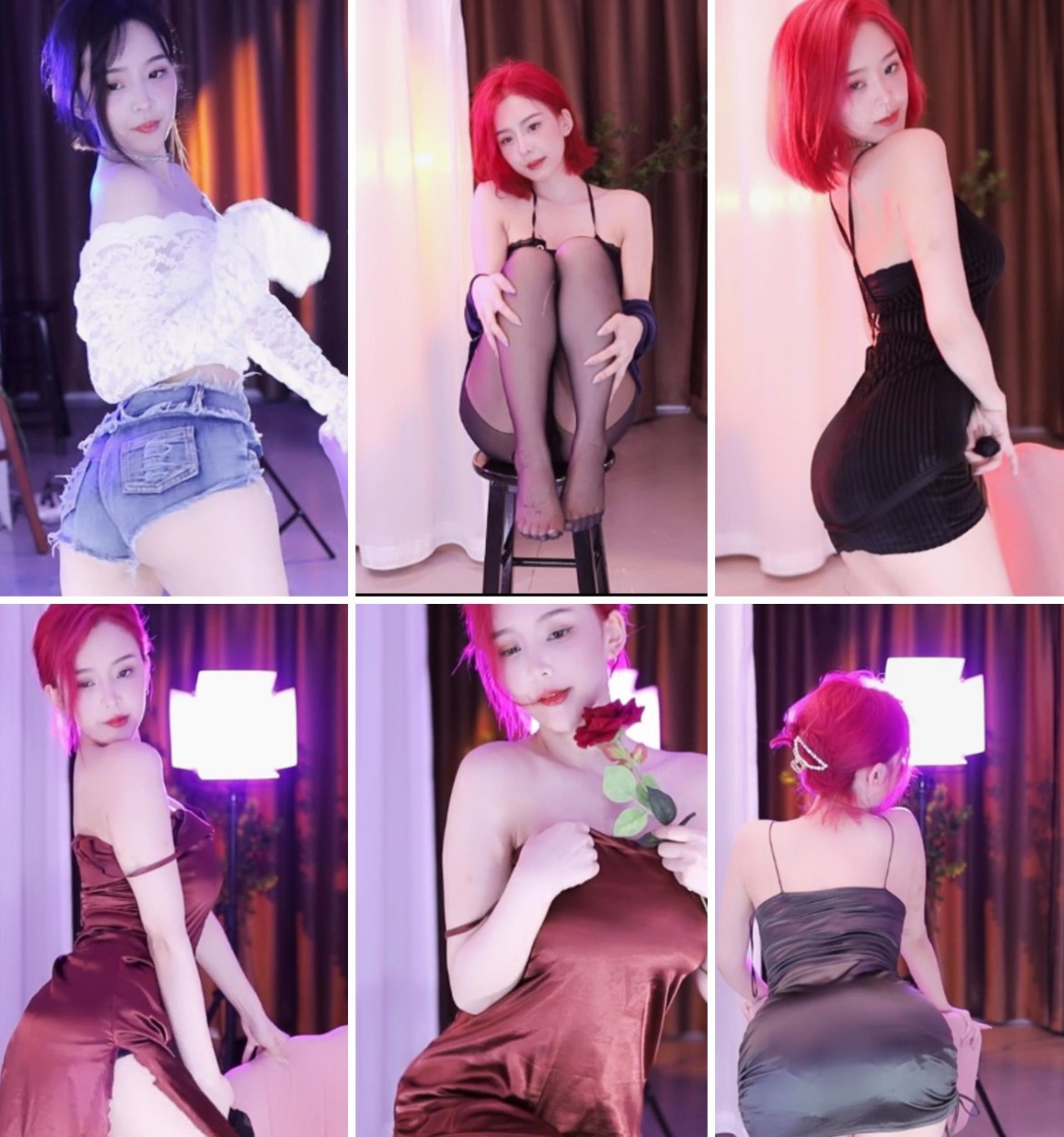 【斗鱼主播】楚朦朦 8月份热舞合集 [23V/6.45G]