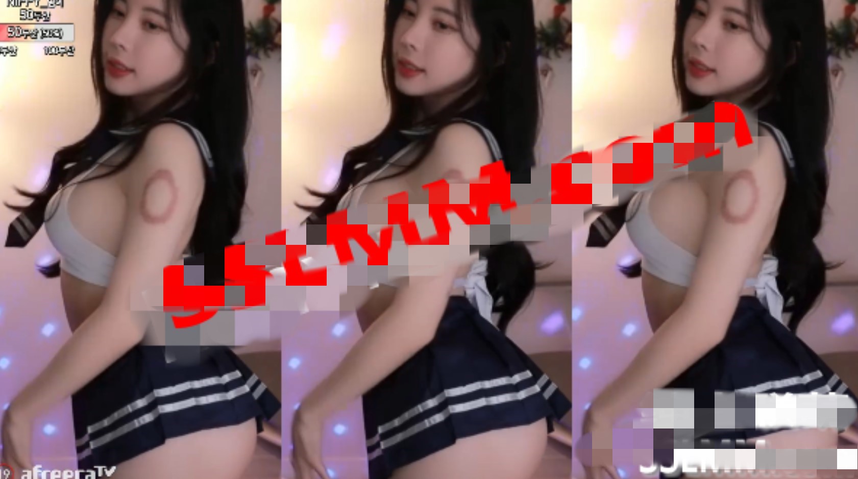 AfreecaTV牛奶 23年1月热舞录像65V/6.7G