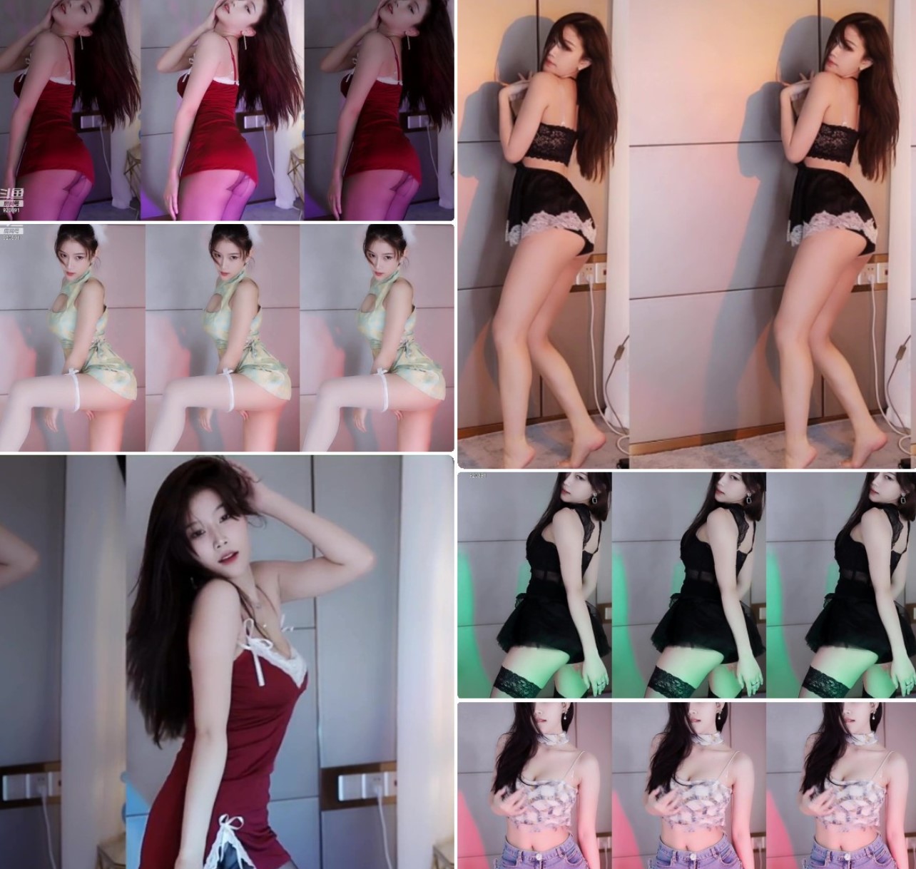 【斗鱼主播】一只萌七哟 精选热舞合集第三套[65V/11.7G]