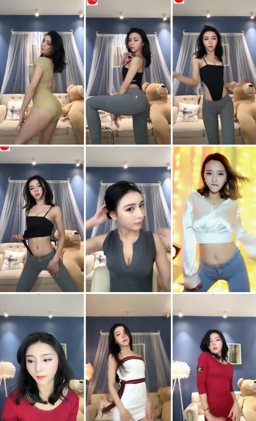 【花椒直播】甜馨小予 早期直播闪现热舞合集[22V/1.09G]