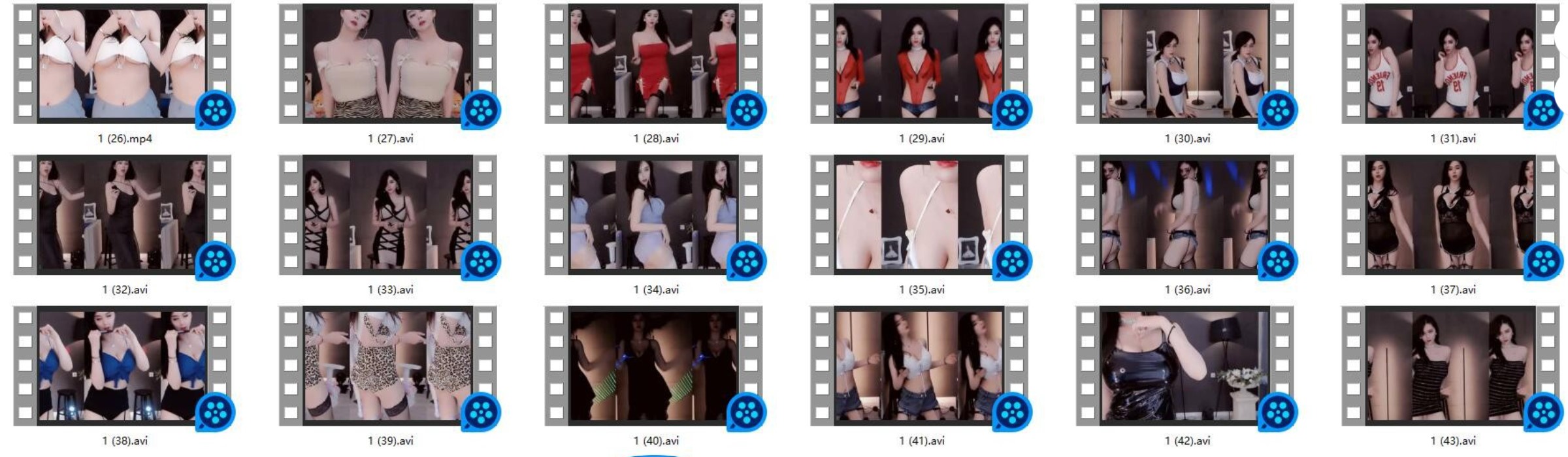 【斗鱼主播】张琪格 七哥 十月份定制热舞视频合集[67V/3.33G]