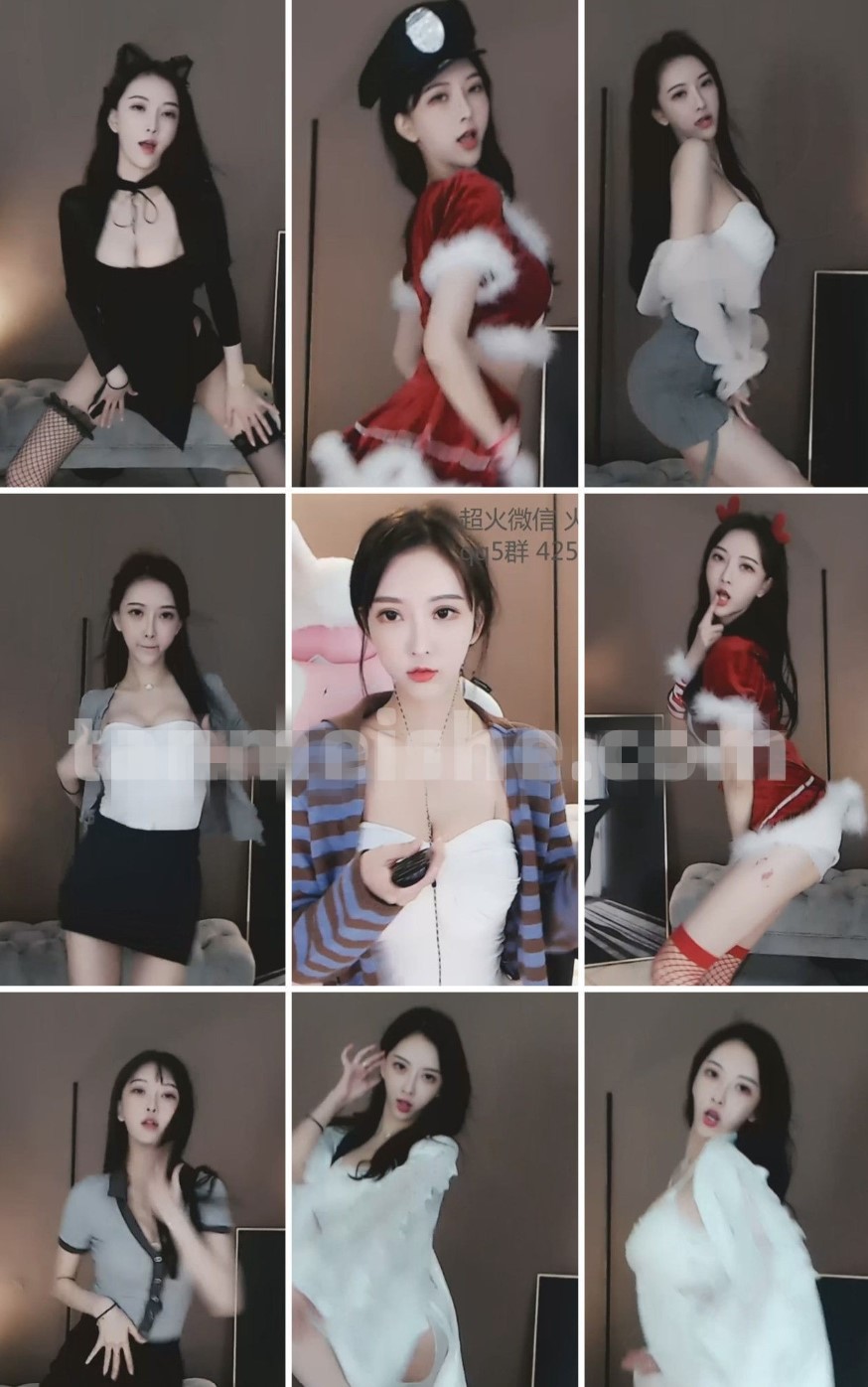 【斗鱼主播】南妹儿呀 19年12月份热舞视频合集[81V/4.45G]