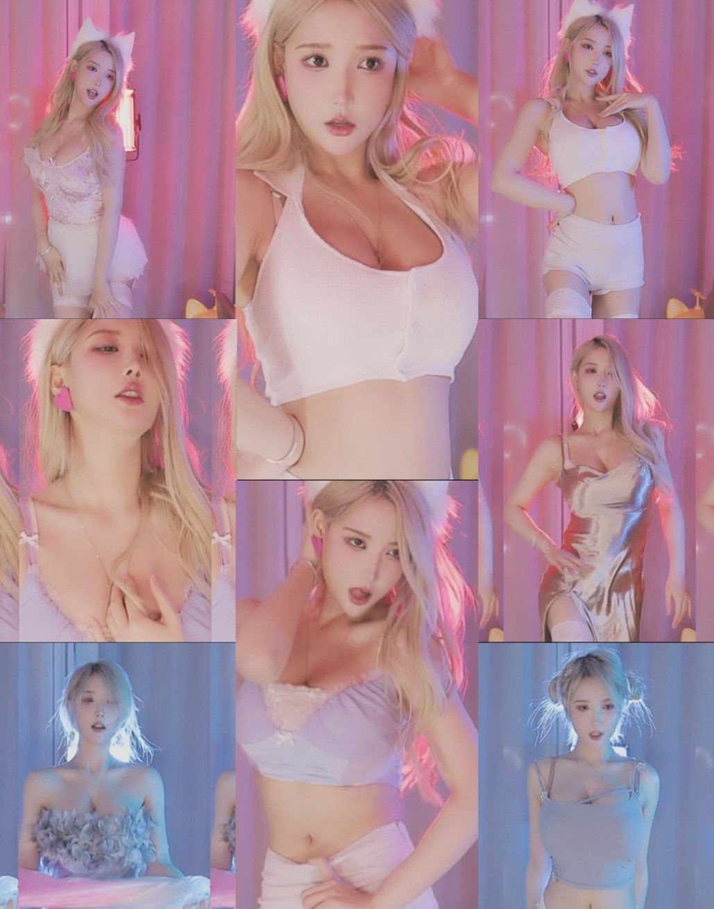 【斗鱼主播】Minana呀丨米娜 直播热舞精选 第八套[34V/9.54G]