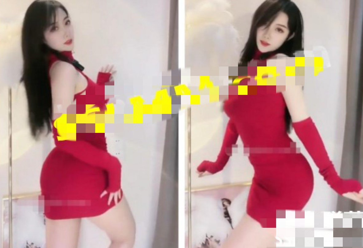 抖音57W粉丝网红圈圈吖定制热舞63V/1.91G